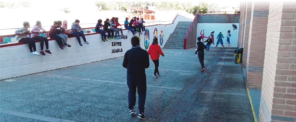 Campionat de pilota valenciana al CEIP Sant Jaume d’Onil (Alacant)