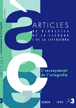 L’ensenyament de l’ortografia