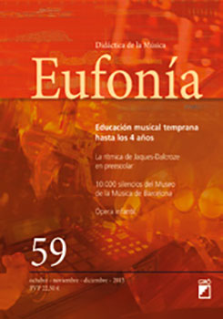 Educación musical temprana hasta los 4 años